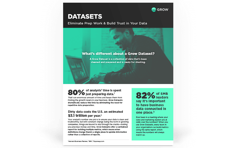 Datasets: Eliminate Prep Work & Build Trust in Your Data