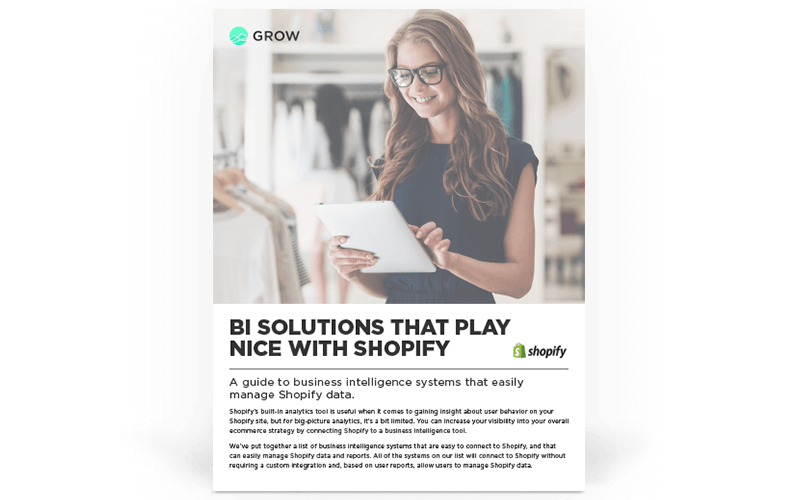 BI Solutions that Play Nice With Shopify